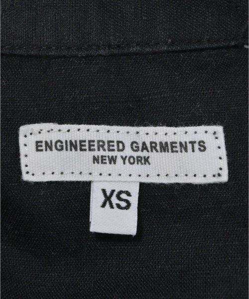 Engineered Garments（エンジニアドガーメンツ）カジュアルシャツ 黒 サイズ:XS レディース/2200640553012