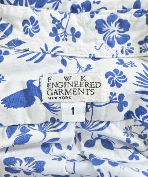 Engineered Garments（エンジニアドガーメンツ）シャツワンピース 白 サイズ:1(S位) レディース/2200626185138