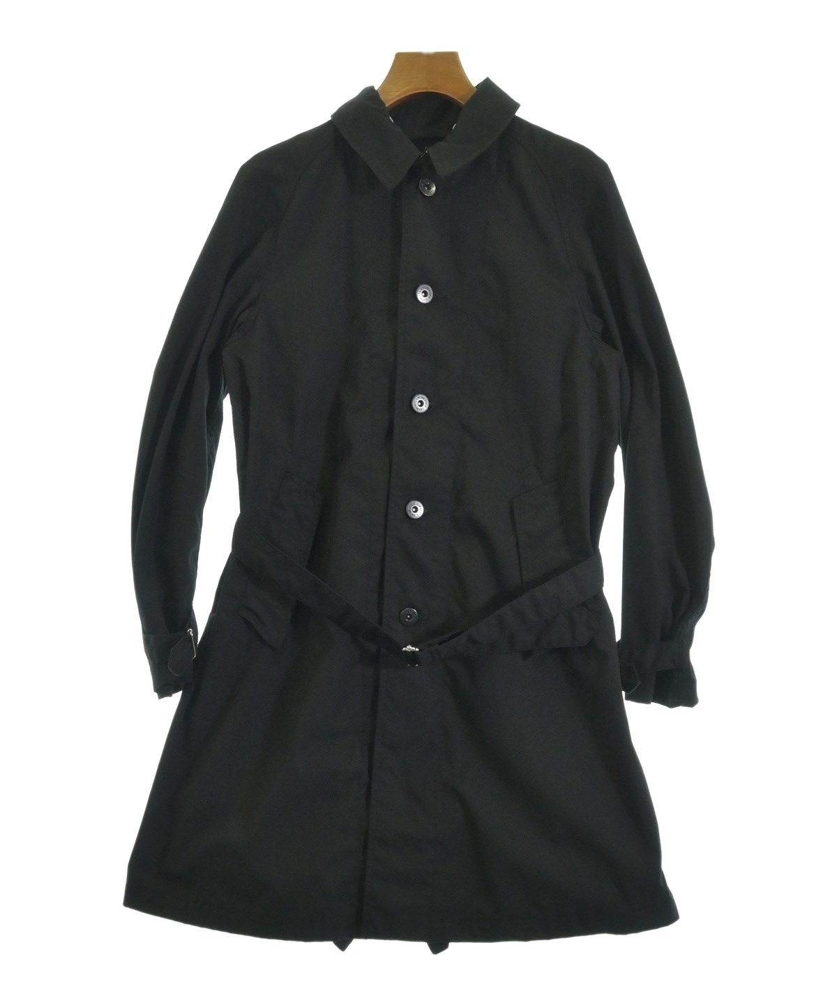 ENGINEERED GARMENTS ステンカラーコート Engineered Garments（エンジニアドガーメンツ）ステンカラーコート 黒