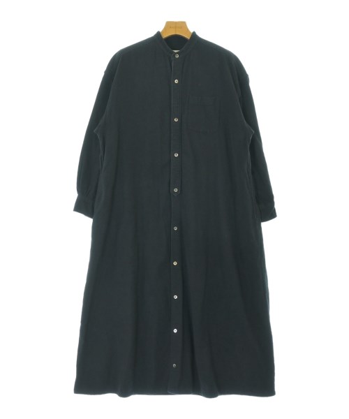 Engineered Garments(エンジニアドガーメンツ)シャツワンピース 黒 サイズ:1(S位)/2200691398129
