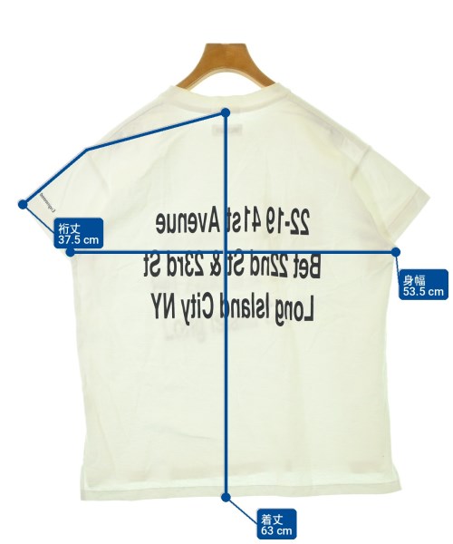 Engineered Garments（エンジニアドガーメンツ）Tシャツ・カットソー 白 サイズ:P(XS位) レディース/2200697989024