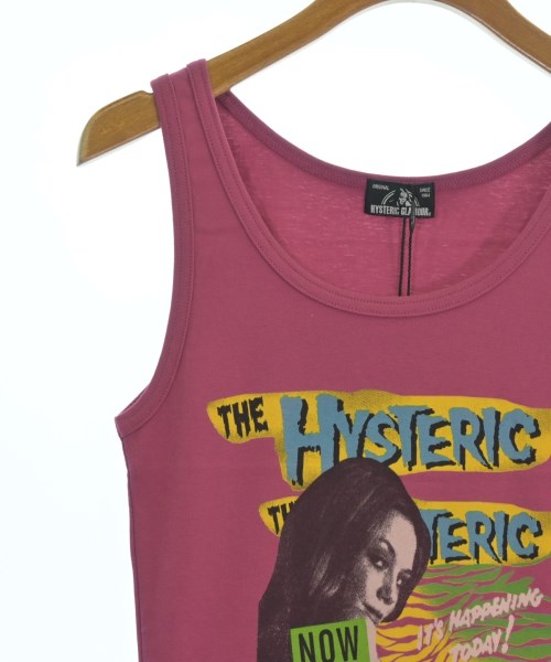 HYSTERIC GLAMOUR（ヒステリックグラマー）タンクトップ ピンク サイズ:F レディース/2200622333038