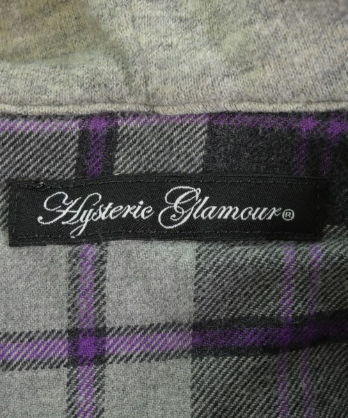 HYSTERIC GLAMOUR（ヒステリックグラマー）カジュアルシャツ グレー サイズ:F レディース/2200618344109