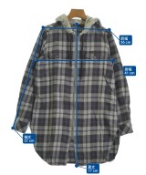 HYSTERIC GLAMOUR（ヒステリックグラマー）カジュアルシャツ グレー サイズ:F レディース/2200618344109