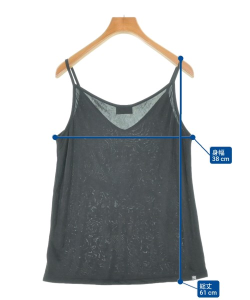 HYSTERIC GLAMOUR（ヒステリックグラマー）キャミソール 黒 サイズ:F レディース/2200618344147