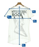 HYSTERIC GLAMOUR（ヒステリックグラマー）Tシャツ・カットソー 白 サイズ:F レディース/2200618344161