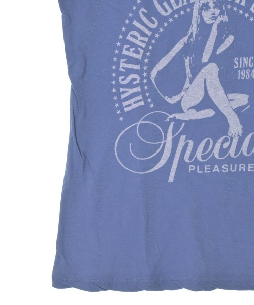 HYSTERIC GLAMOUR（ヒステリックグラマー）Tシャツ・カットソー 青 サイズ:F レディース/2200618344178