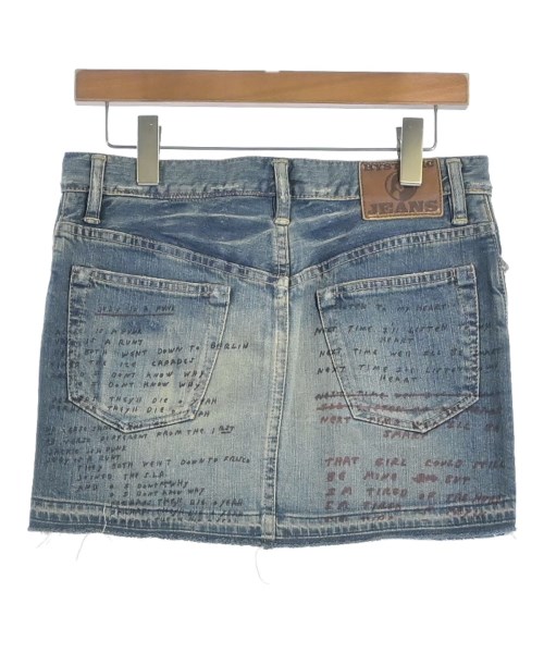 HYSTERIC GLAMOUR（ヒステリックグラマー）ミニスカート 青 サイズ:S レディース/2200618344185