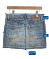 HYSTERIC GLAMOUR（ヒステリックグラマー）ミニスカート 青 サイズ:S レディース/2200618344185