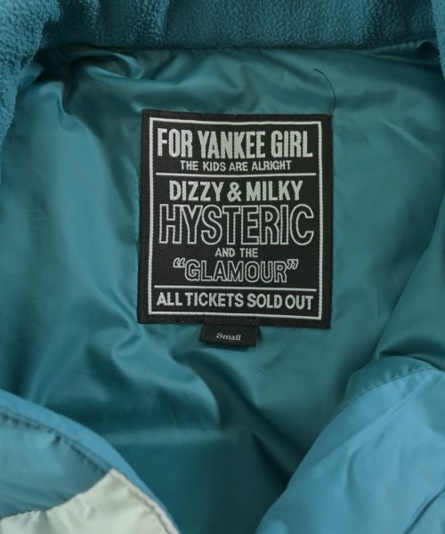 HYSTERIC GLAMOUR（ヒステリックグラマー）ダウンジャケット/ダウンベスト 青 サイズ:S レディース/2200636033023