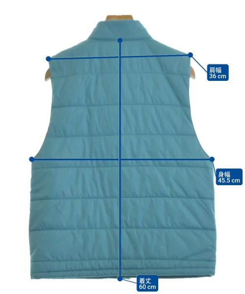 HYSTERIC GLAMOUR（ヒステリックグラマー）ダウンジャケット/ダウンベスト 青 サイズ:S レディース/2200636033023