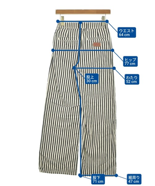 HYSTERIC GLAMOUR（ヒステリックグラマー）チノパン 黒 サイズ:25(S位) レディース/2200640949051