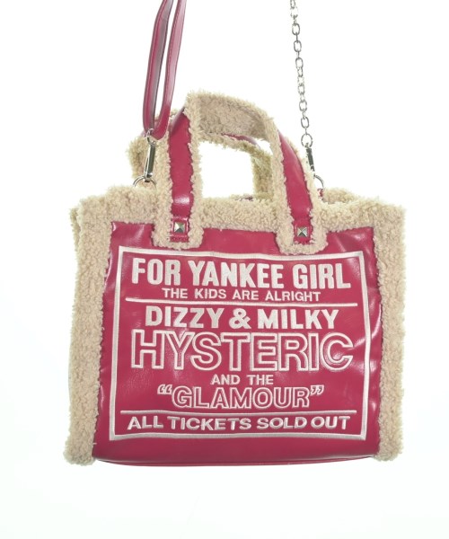 HYSTERIC GLAMOUR（ヒステリックグラマー）トートバッグ ピンク サイズ:- レディース/2200642627049