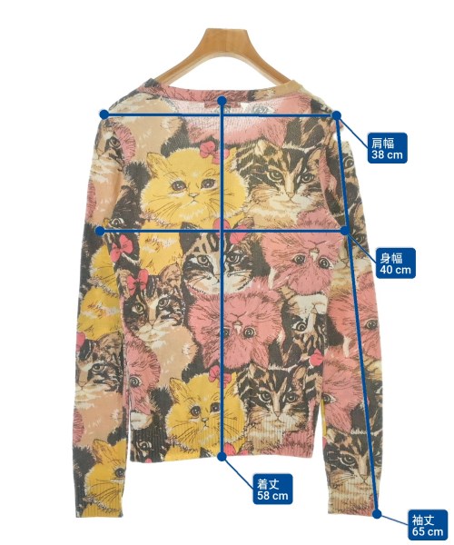 HYSTERIC GLAMOUR（ヒステリックグラマー）カーディガン ピンク サイズ:F レディース/2200629598041