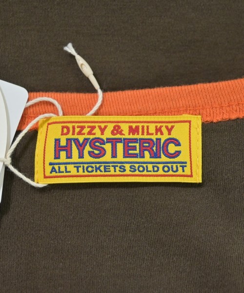 HYSTERIC GLAMOUR（ヒステリックグラマー）Tシャツ・カットソー 茶 サイズ:F レディース/2200644268097