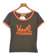 HYSTERIC GLAMOUR（ヒステリックグラマー）Tシャツ・カットソー 茶 サイズ:F レディース/2200644268097