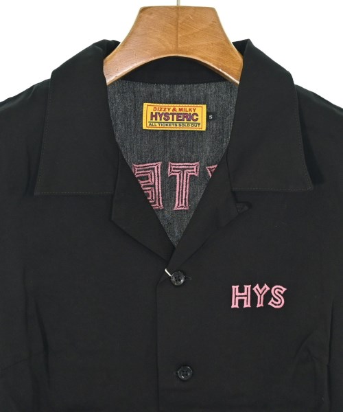 HYSTERIC GLAMOUR（ヒステリックグラマー）カジュアルシャツ 黒 サイズ:S レディース/2200644268103