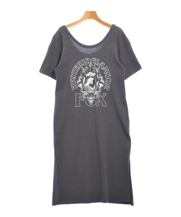 HYSTERIC GLAMOUR（ヒステリックグラマー）ワンピース グレー