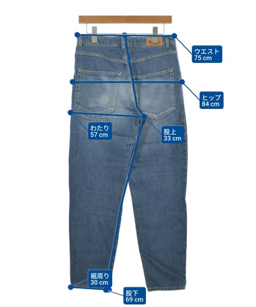 HYSTERIC GLAMOUR（ヒステリックグラマー）デニムパンツ 青 サイズ:M レディース/2200622332017