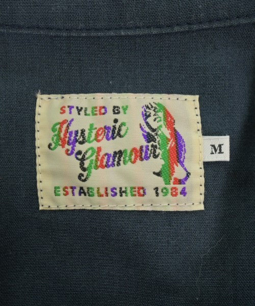 HYSTERIC GLAMOUR（ヒステリックグラマー）カジュアルシャツ 紺 サイズ:M レディース/2200622332024