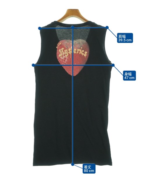 HYSTERIC GLAMOUR（ヒステリックグラマー）Tシャツ・カットソー 黒 サイズ:F レディース/2200615530109