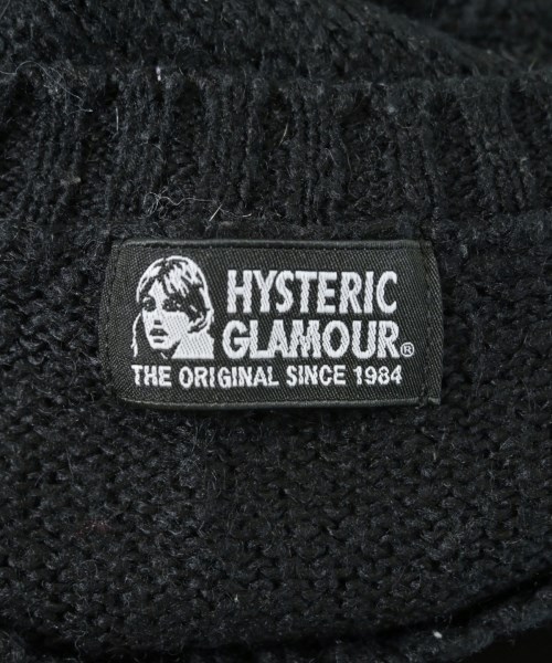 HYSTERIC GLAMOUR（ヒステリックグラマー）ニット・セーター 黒 サイズ:F レディース/2200606293129