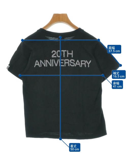 HYSTERIC GLAMOUR（ヒステリックグラマー）Tシャツ・カットソー 黒 サイズ:1(XS位) レディース/2200615179032