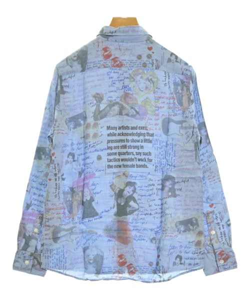 HYSTERIC GLAMOUR（ヒステリックグラマー）カジュアルシャツ 青 サイズ:F レディース/2200611513038