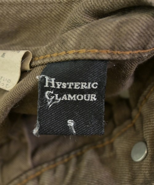 HYSTERIC GLAMOUR（ヒステリックグラマー）デニムパンツ 茶 サイズ:S レディース/2200616805015