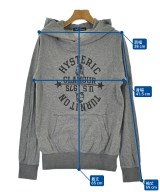 HYSTERIC GLAMOUR（ヒステリックグラマー）パーカー グレー サイズ:F レディース/2200616978016