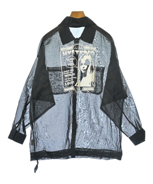 HYSTERIC GLAMOUR（ヒステリックグラマー）カジュアルシャツ 黒 サイズ:F レディース/2200608743011