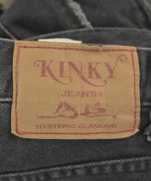 HYSTERIC GLAMOUR（ヒステリックグラマー）デニムパンツ 黒 サイズ:F レディース/2200608743073