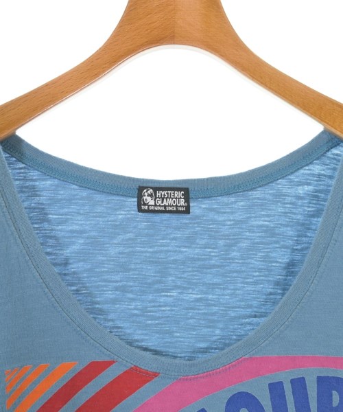 HYSTERIC GLAMOUR（ヒステリックグラマー）タンクトップ 青 サイズ:F レディース/2200614533057