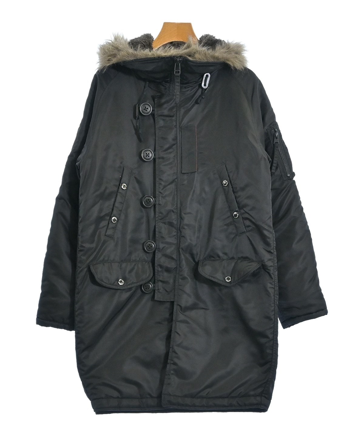 【美品】HYSTERIC GLAMOUR ヒステリックグラマー モッズコート HYSTERIC GLAMOUR（ヒステリックグラマー）ダッフルコート 青
