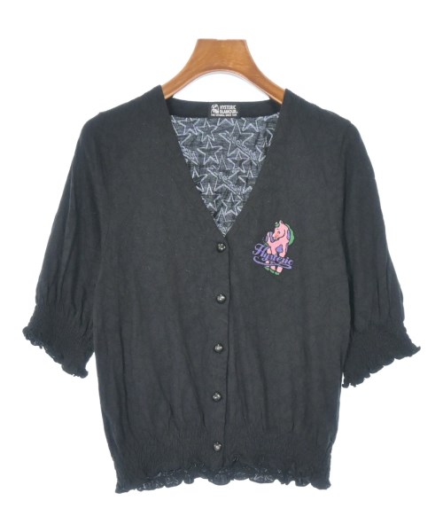 HYSTERIC GLAMOUR(ヒステリックグラマー)カーディガン 黒 サイズ:F/2200673673046