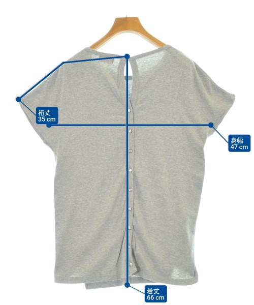 HYSTERIC GLAMOUR（ヒステリックグラマー）Tシャツ・カットソー グレー サイズ:F レディース/2200679481041