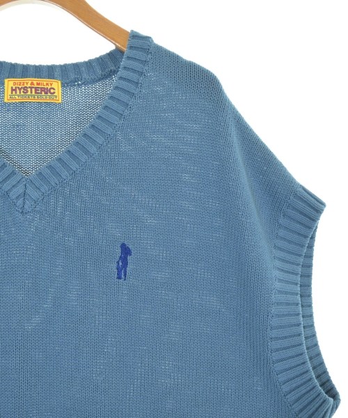 HYSTERIC GLAMOUR（ヒステリックグラマー）ニット・セーター 青 サイズ:F レディース/2200680000019