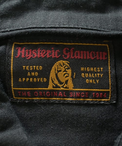 HYSTERIC GLAMOUR（ヒステリックグラマー）シャツワンピース 黒 サイズ:F レディース/2200680000156