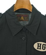 HYSTERIC GLAMOUR（ヒステリックグラマー）シャツワンピース 黒 サイズ:F レディース/2200680000156
