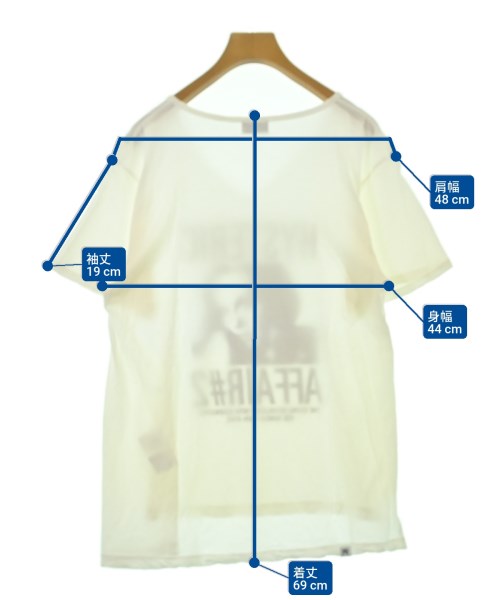 HYSTERIC GLAMOUR（ヒステリックグラマー）Tシャツ・カットソー 白 サイズ:F レディース/2200678274057