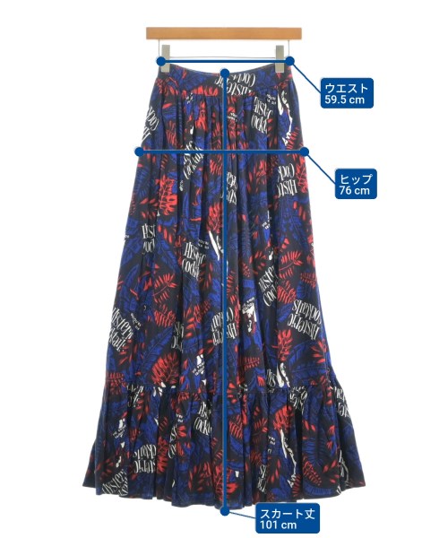 HYSTERIC GLAMOUR（ヒステリックグラマー）ロング・マキシ丈スカート 黒 サイズ:F レディース/2200678274118