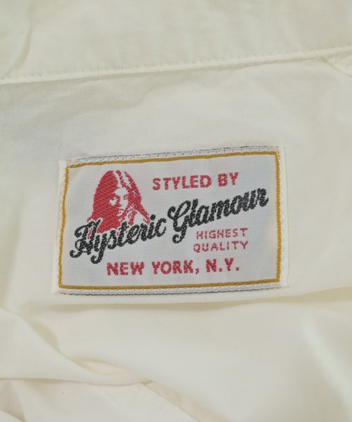 HYSTERIC GLAMOUR（ヒステリックグラマー）カジュアルシャツ 白 サイズ:F レディース/2200689600029