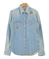 HYSTERIC GLAMOUR（ヒステリックグラマー）カジュアルシャツ 青 サイズ:M レディース/2200694682034
