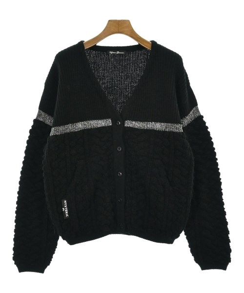 HYSTERIC GLAMOUR(ヒステリックグラマー)カーディガン 黒 サイズ:F/2200694682041