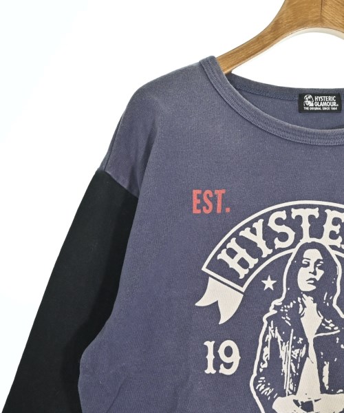 HYSTERIC GLAMOUR（ヒステリックグラマー）Tシャツ・カットソー 紺 サイズ:F レディース/2200694682119