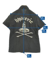 HYSTERIC GLAMOUR（ヒステリックグラマー）カジュアルシャツ 黒 サイズ:F レディース/2200688945114