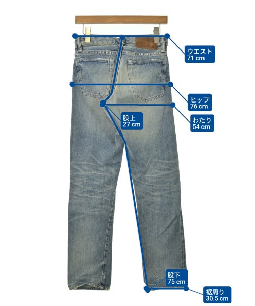 HYSTERIC GLAMOUR（ヒステリックグラマー）デニムパンツ 青 サイズ:XS レディース/2200688945121