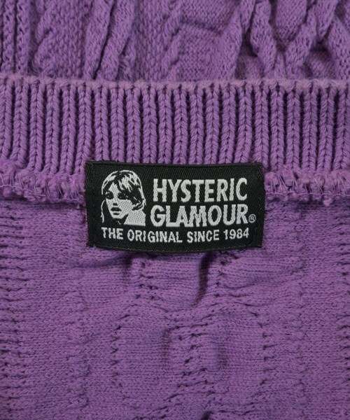 HYSTERIC GLAMOUR（ヒステリックグラマー）カーディガン 紫 サイズ:F レディース/2200695764036