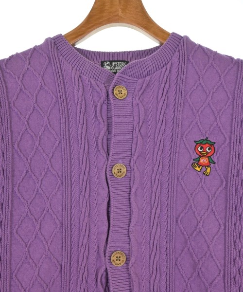 HYSTERIC GLAMOUR（ヒステリックグラマー）カーディガン 紫 サイズ:F レディース/2200695764036