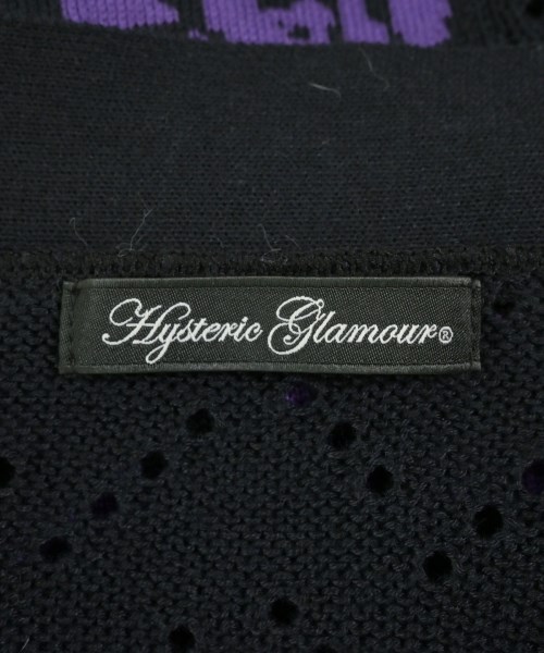 HYSTERIC GLAMOUR（ヒステリックグラマー）カーディガン 黒 サイズ:F レディース/2200695764081